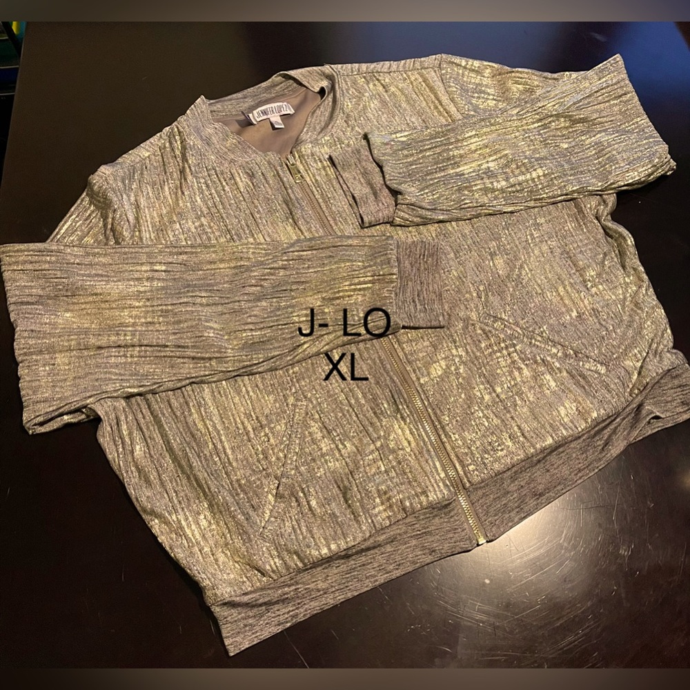 J-lo shorter cover-up jacket